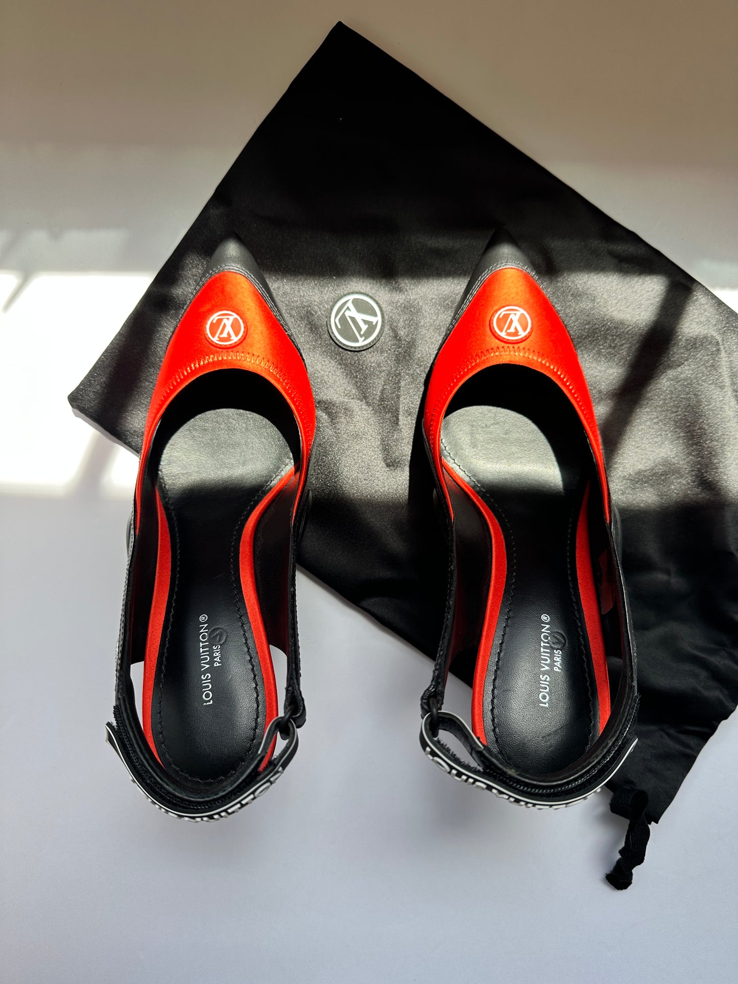 Louis Vuitton Archlight Slingback Heels - EU38.5