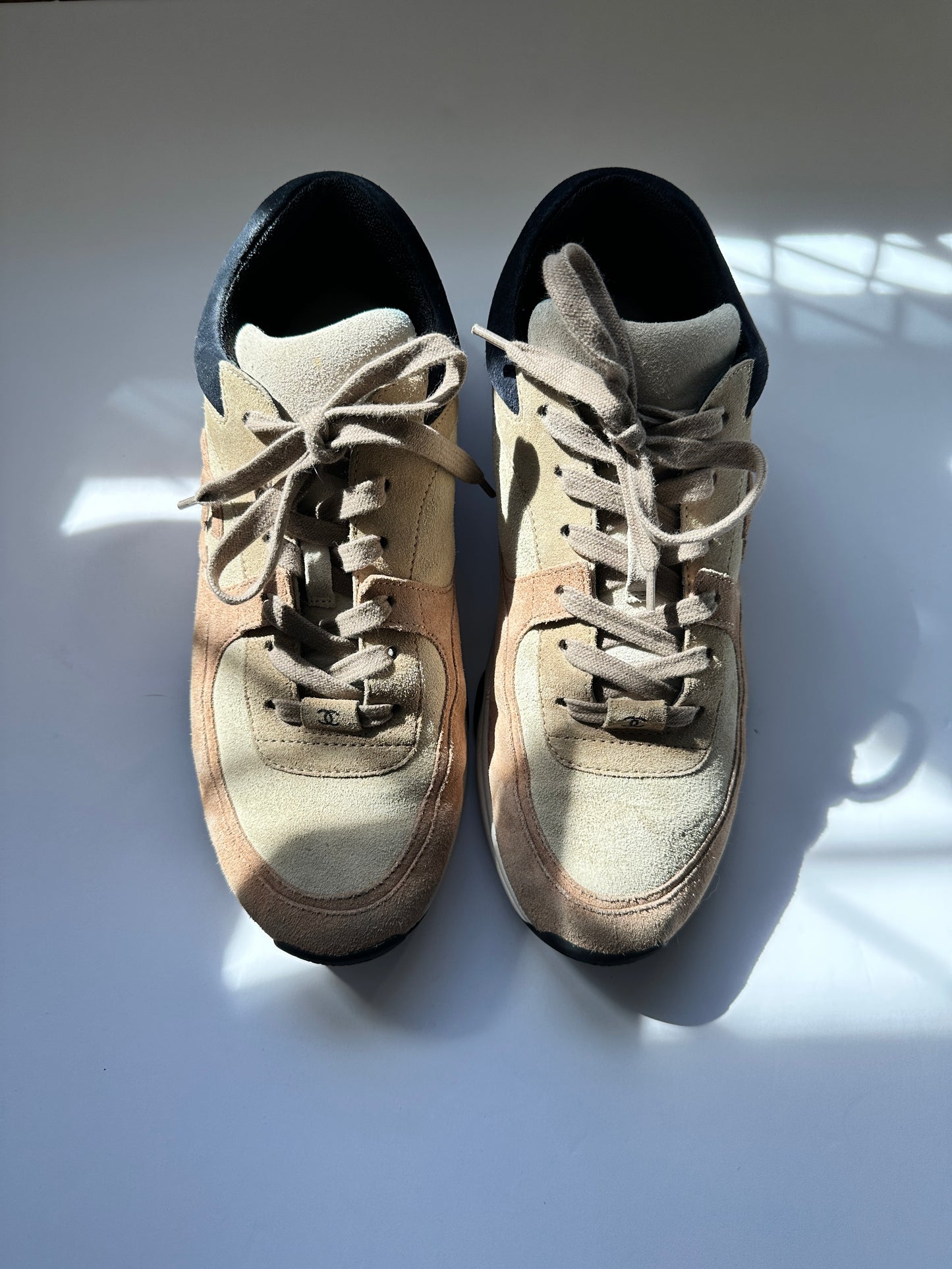 Chanel Suede Sneakers - 40.5
