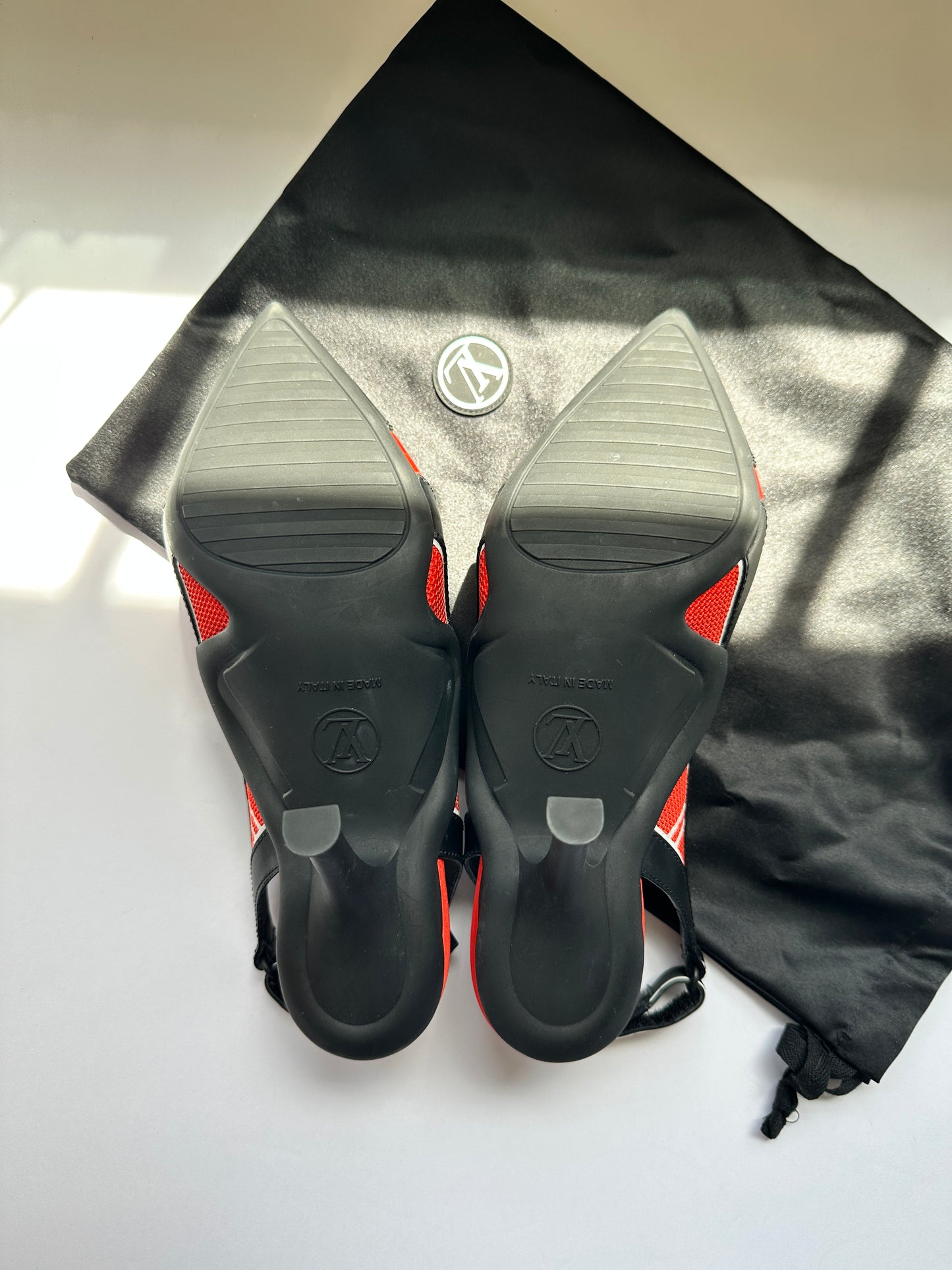 Louis Vuitton Archlight Slingback Heels - EU38.5