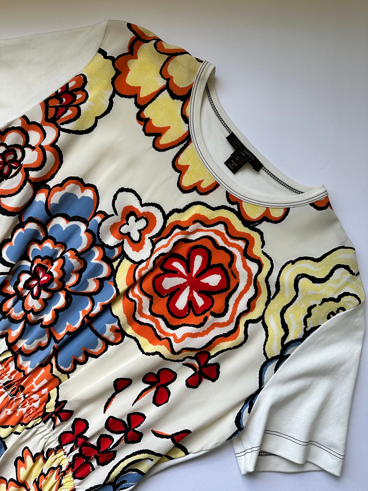 Louis Vuitton Silk Cotton Dress - L