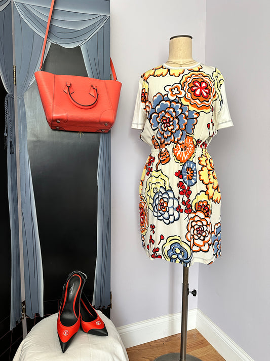 Louis Vuitton Silk Cotton Dress - L