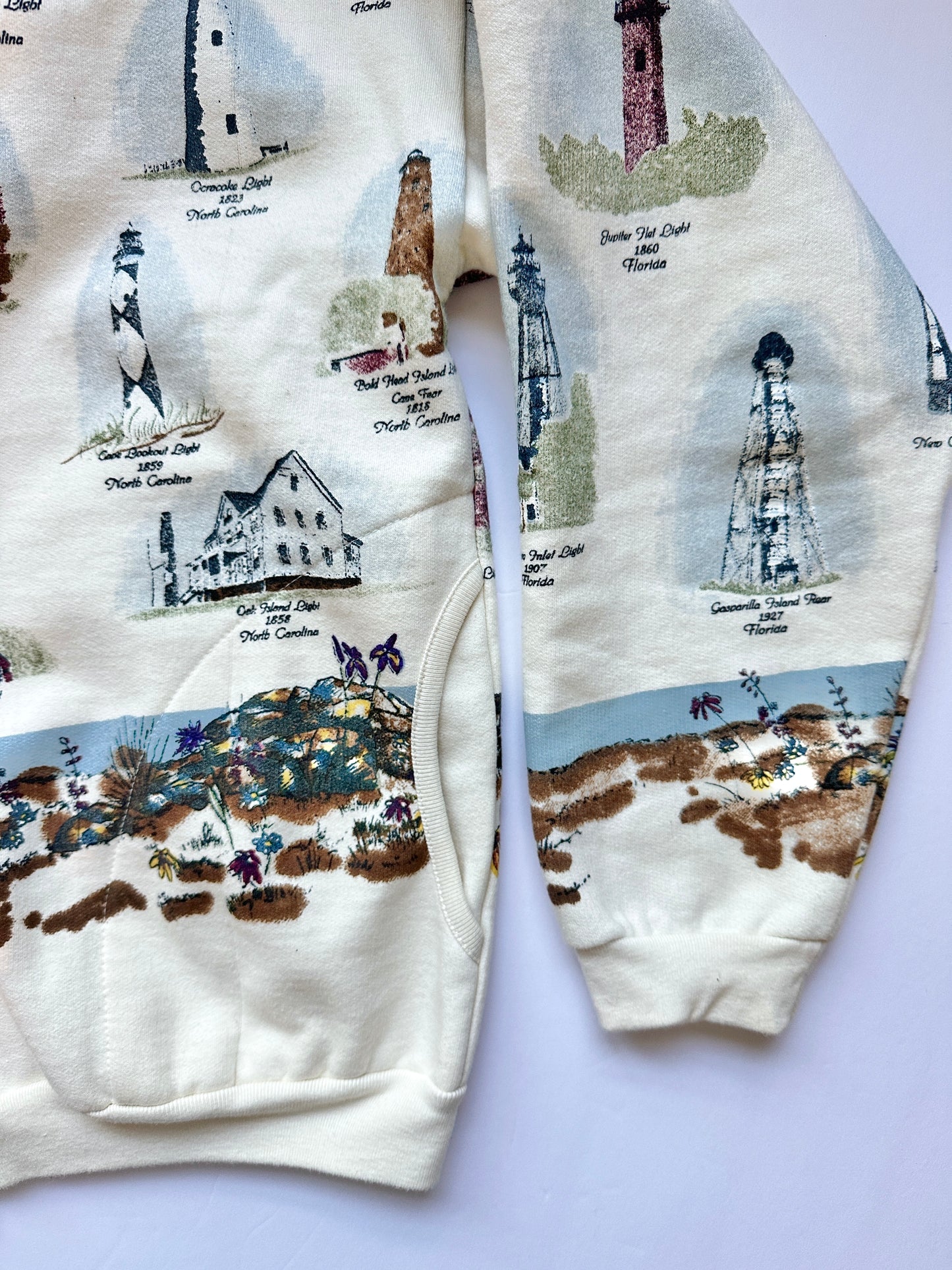 Vintage Lighthouse Sweater - L