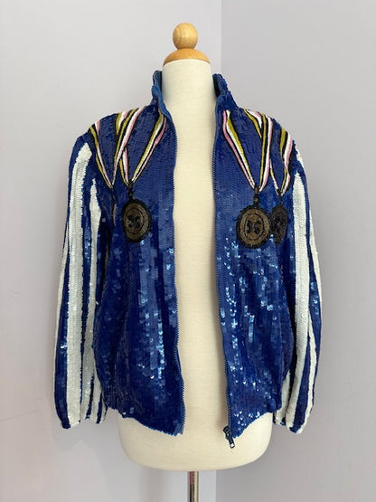 Sequin 1996 Atlanta Summer Olympics Jacket sz. M